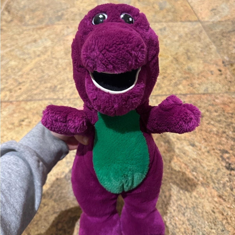 Vintage Barney Dinosaur Plush Toy